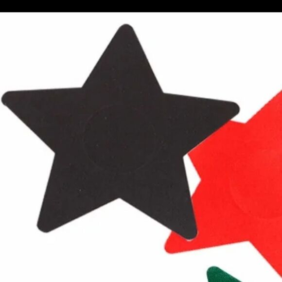 NWOT Black Star Pasties - Picture 2 of 2
